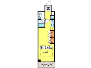 南堀江プライマリ－ワンの物件間取画像